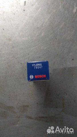 Свечи bosch Y7LER02