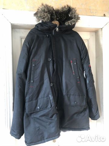 Парка Аляска куртка зимняя XL