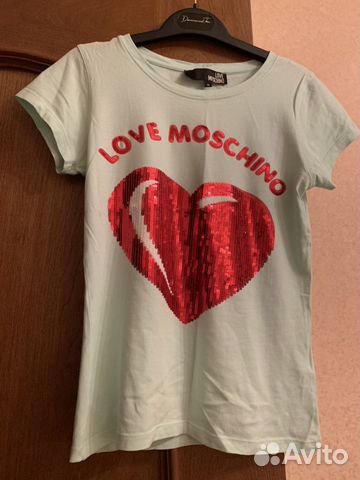Женская футболка love moschino оригинал Женская футболка love moschino оригинал
