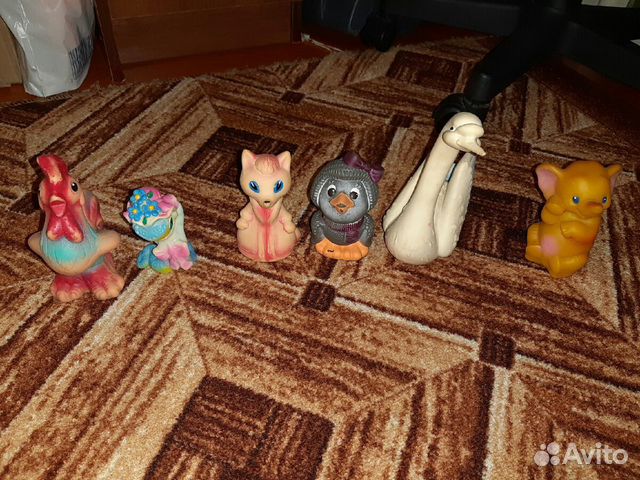 Резиновые игрушки как в СССР трансформеры разные