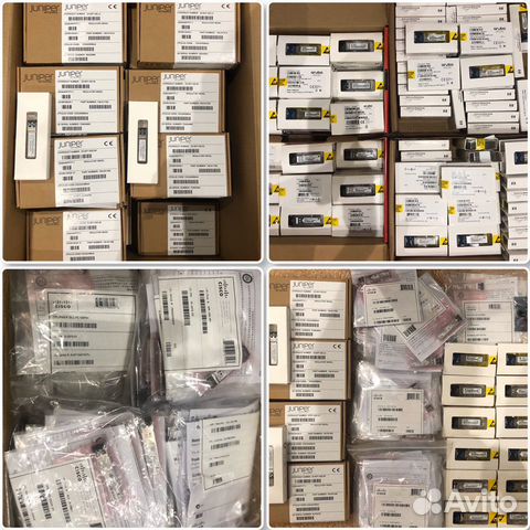SFP HP D-link Cisco intel Juniper Много новые