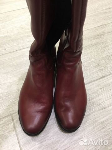 Сапоги кожаные 39 размер Италия б/у Сапоги кожаные 39 размер Италия б/у