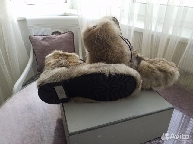 Сапоги меховые TOM ford оригинал