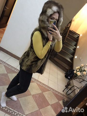Жилетка норковая