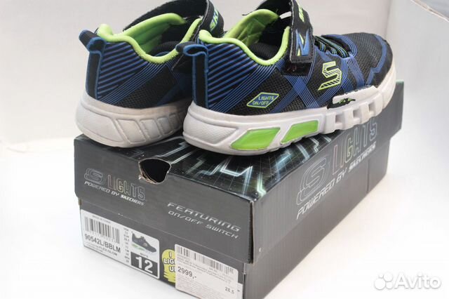Кроссовки Skechers 28.5 для мальчиков 18 см