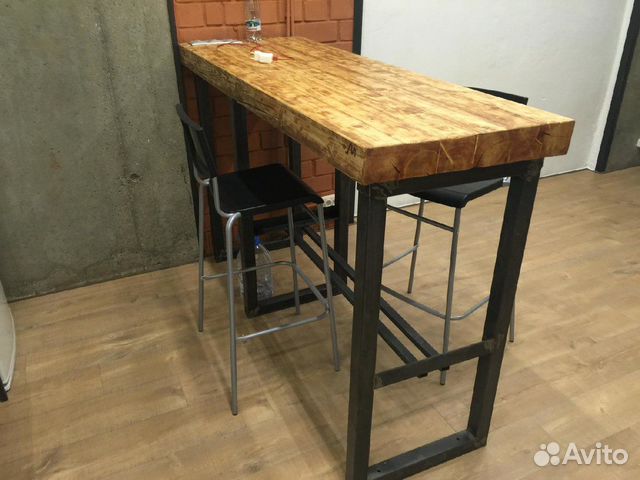 Барные стойки в стиле лофт