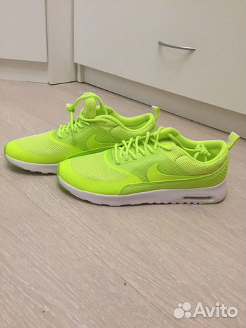 Кроссовки Nike AIR MAX thea Lime Кроссовки Nike AIR MAX thea Lime