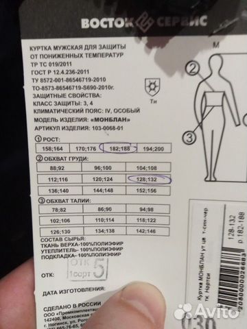 Зимняя куртка Монблан