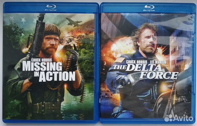 Blu-Ray Диски (Оригинал) Chuck Norris + боевики