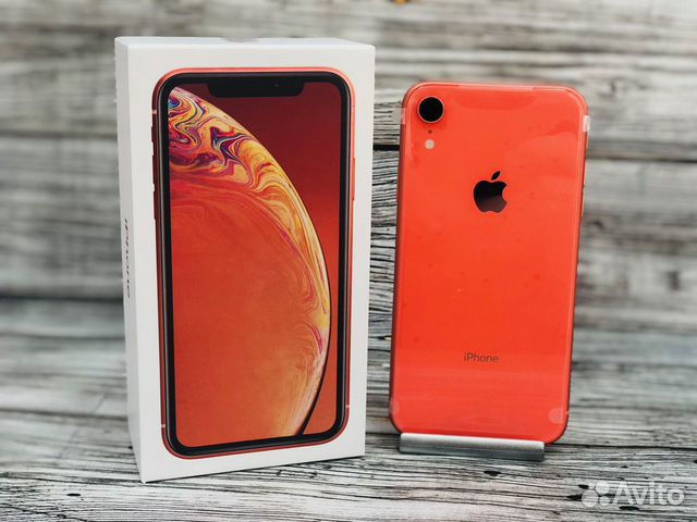 iPhone XR 64Gb Coral (Оригинал) Б/У