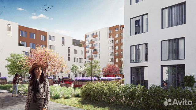 1-к квартира, 40.1 м², 5/8 эт.