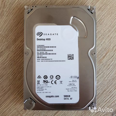 Жесткий диск Seagate на 500 Гб ST500DM002 Жесткий диск Seagate на 500 Гб ST500DM002