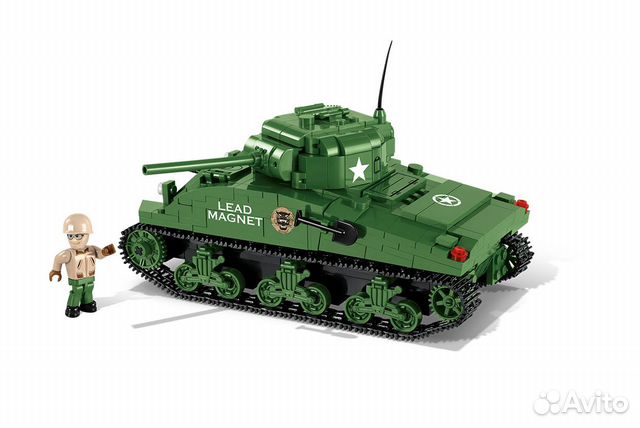 Конструктор cobi 3007A Танк M4 Sherman (Шерман)