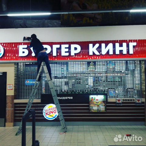 Монтаж-демонтаж наружной рекламы, вывесок. частник