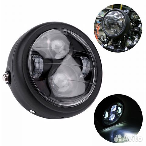 Фара SBW LED для мотоцикла, универсальная