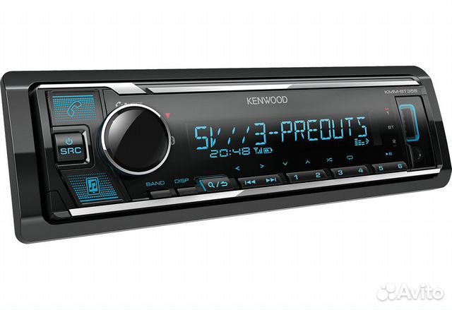 Kenwood KMM-bт356 Автомагнитола процессорная Kenwood KMM-bт356 Автомагнитола процессорная