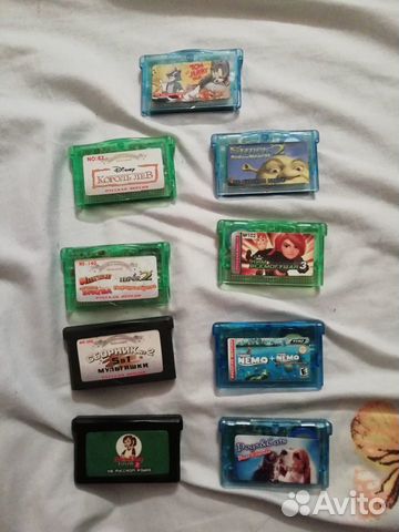 Картриджи на game boy