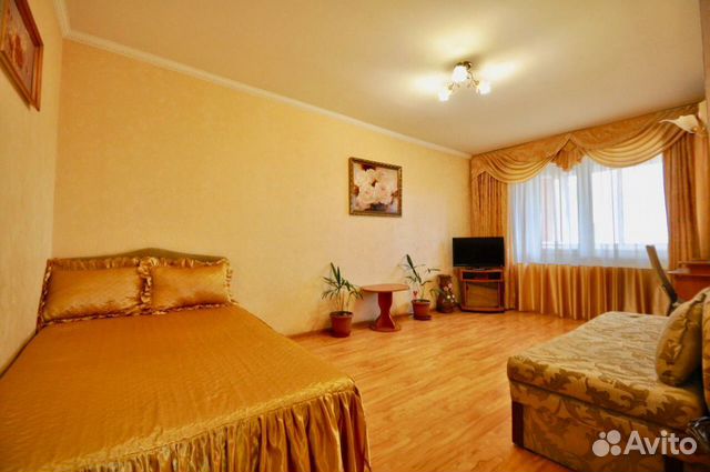 

1-к. квартира, 34 м², 2 кровати