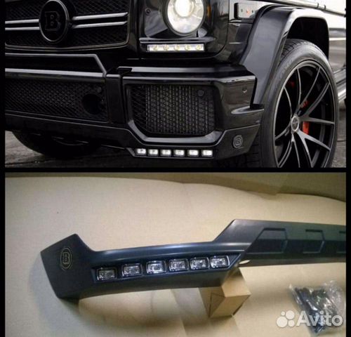 Юбка Brabus козырёк 4x4 G class W463 Юбка Brabus козырёк 4x4 G class W463