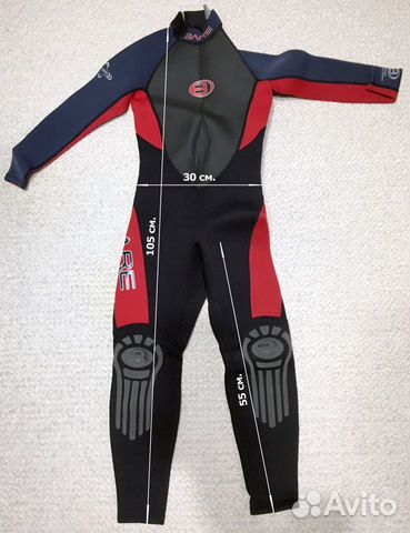 Гидрокостюм детский Bare Velocity Junior 2/3 мм