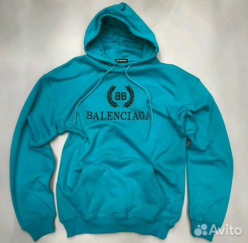 Толстовка с принтом Balenciaga Толстовка с принтом Balenciaga