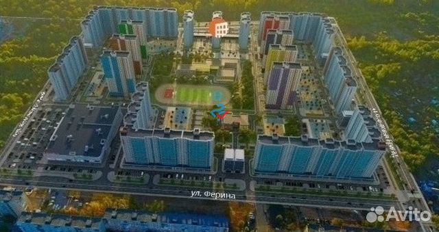 2-к квартира, 67 м², 22/27 эт.
