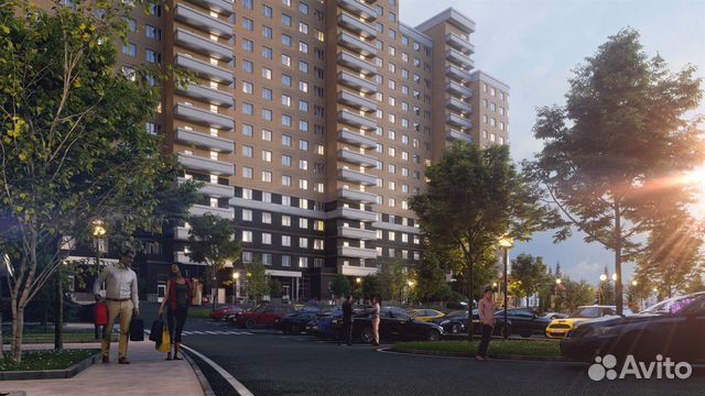 1-к квартира, 40.1 м², 19/25 эт.