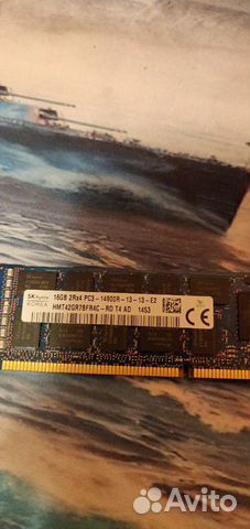 Оперативная память HP DDR3 16GB 14900R ECC REG Оперативная память HP DDR3 16GB 14900R ECC REG