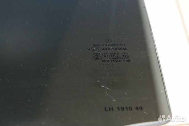 Стекло двери задней левой Mercedes M-klasse W166 Стекло двери задней левой Mercedes M-klasse W166