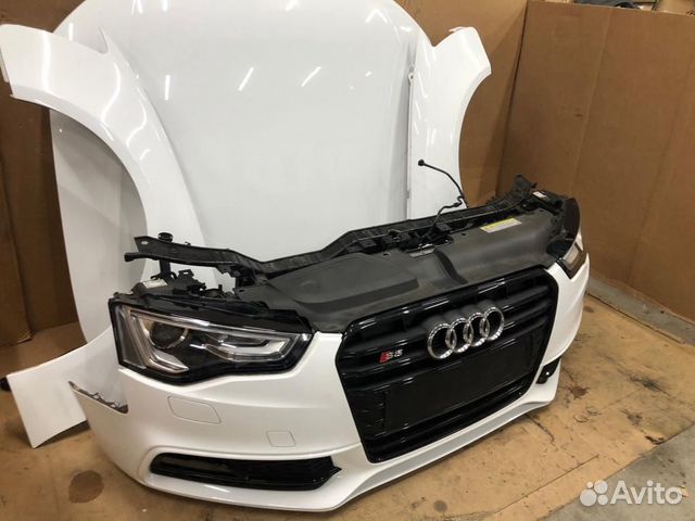 Audi a5 s5 рестайлинг ноускат капот бампер кассета