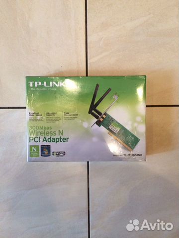 Wi-Fi адаптер TP-link TL-WN851ND новый.(запечатанн