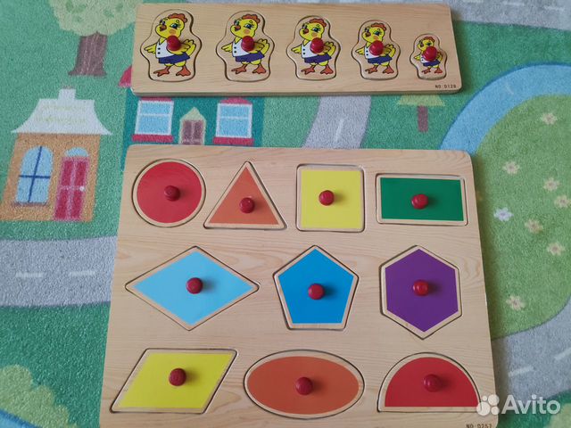 Пакет деревянных игрушек для малышей