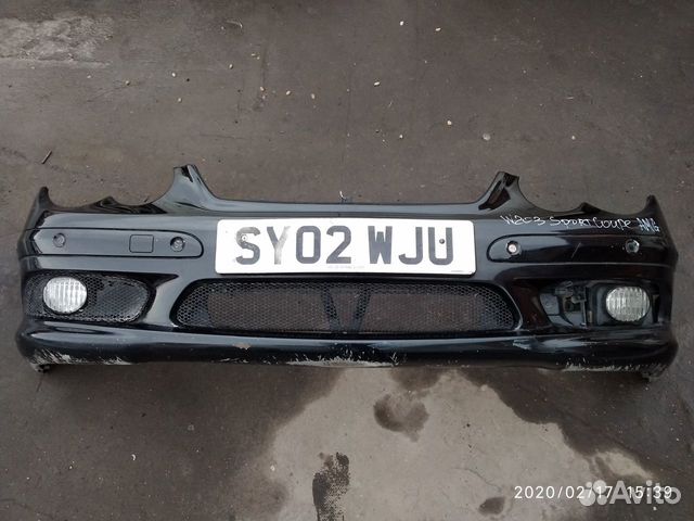Бампер передний Mercedes AMG W203 Sport Coupe