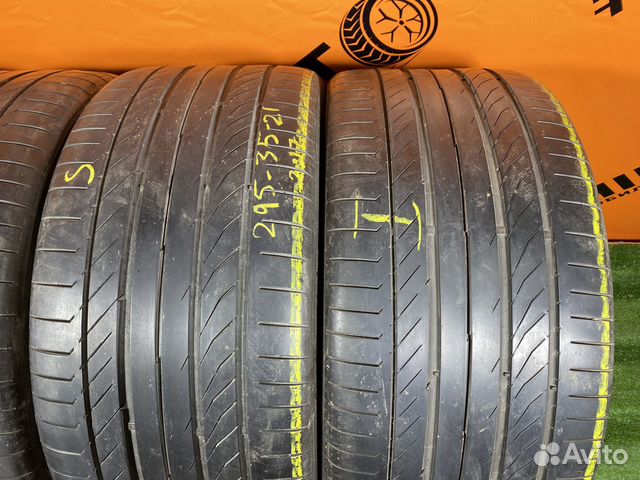 295 35 21 Летние Бу шины Continental ContiSport 5