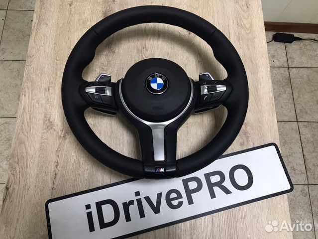 Руль для BMW F10 M с лепестками