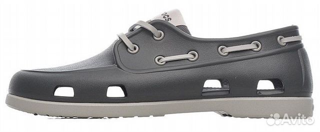 crocs men's beach line boat shoe