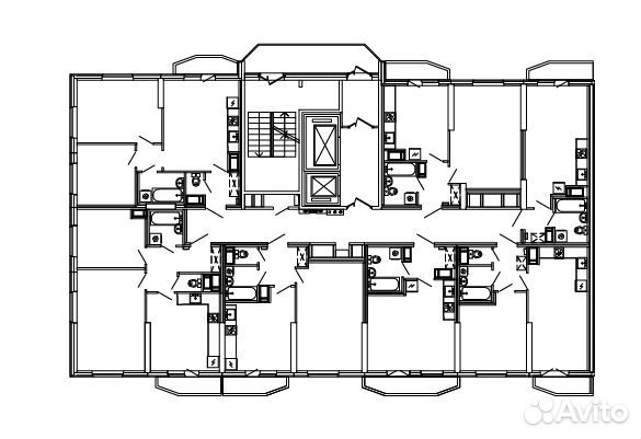 1-к квартира, 41.2 м², 17/19 эт.