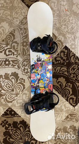 Сноуборд Omatic Boron 157 и крепления Burton