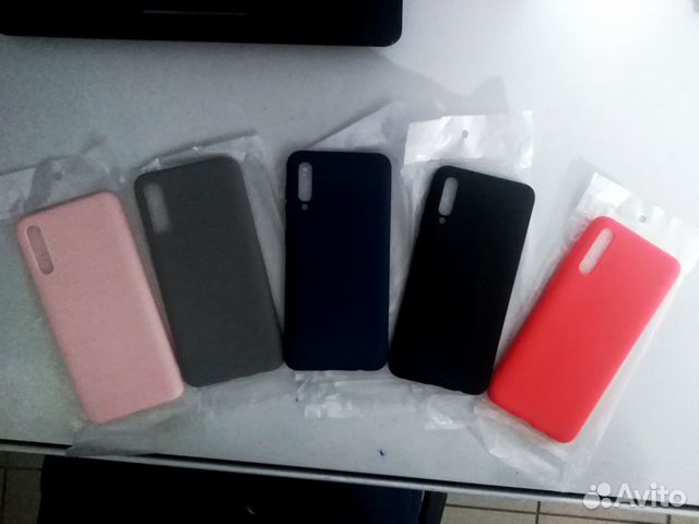 Новый силиконовый чехол накладка samsung A70