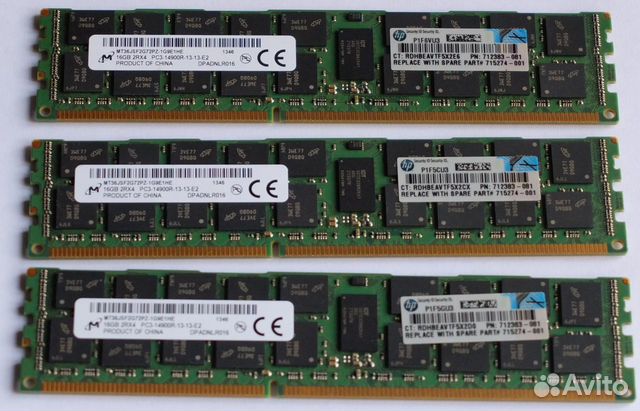 16Gb Серверная память ddr3 1866MHz PC3-14900R ECC 16Gb Серверная память ddr3 1866MHz PC3-14900R ECC