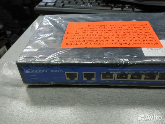Шлюз безопасности Juniper SSG-5-SH