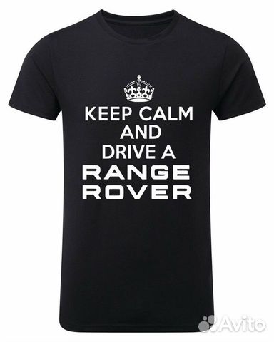 Футболка Land Rover / черная Футболка Land Rover / черная