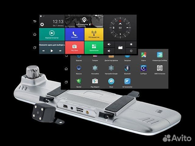 Зеркало бортовой компьютер Fugicar FC8