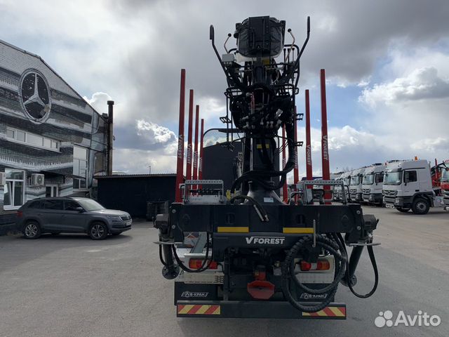 Лесовоз Mercedes-Benz Actros 3346А Loglift 96ST97 Лесовоз Mercedes-Benz Actros 3346А Loglift 96ST97