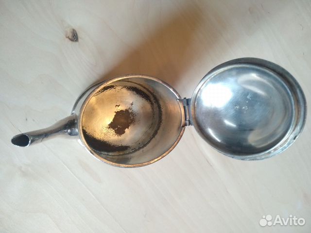 Посеребренный заварочный чайник