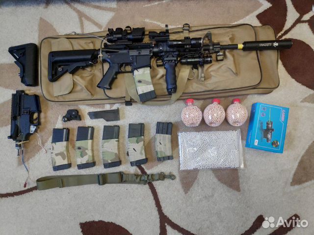 M4A1 страйкбольный привод с комплектом