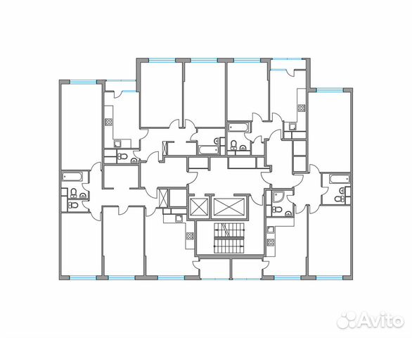 3-к квартира, 81.1 м², 13/13 эт. 3-к квартира, 81.1 м², 13/13 эт.