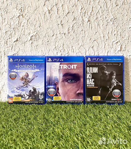 Detroit, The Last of Us, Horizon на PS4