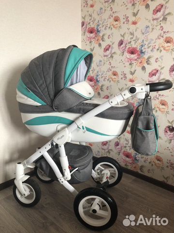 Коляска 3в1 Adamex Barletta New