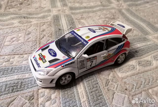 Bburago Ford Focus rally 1/24